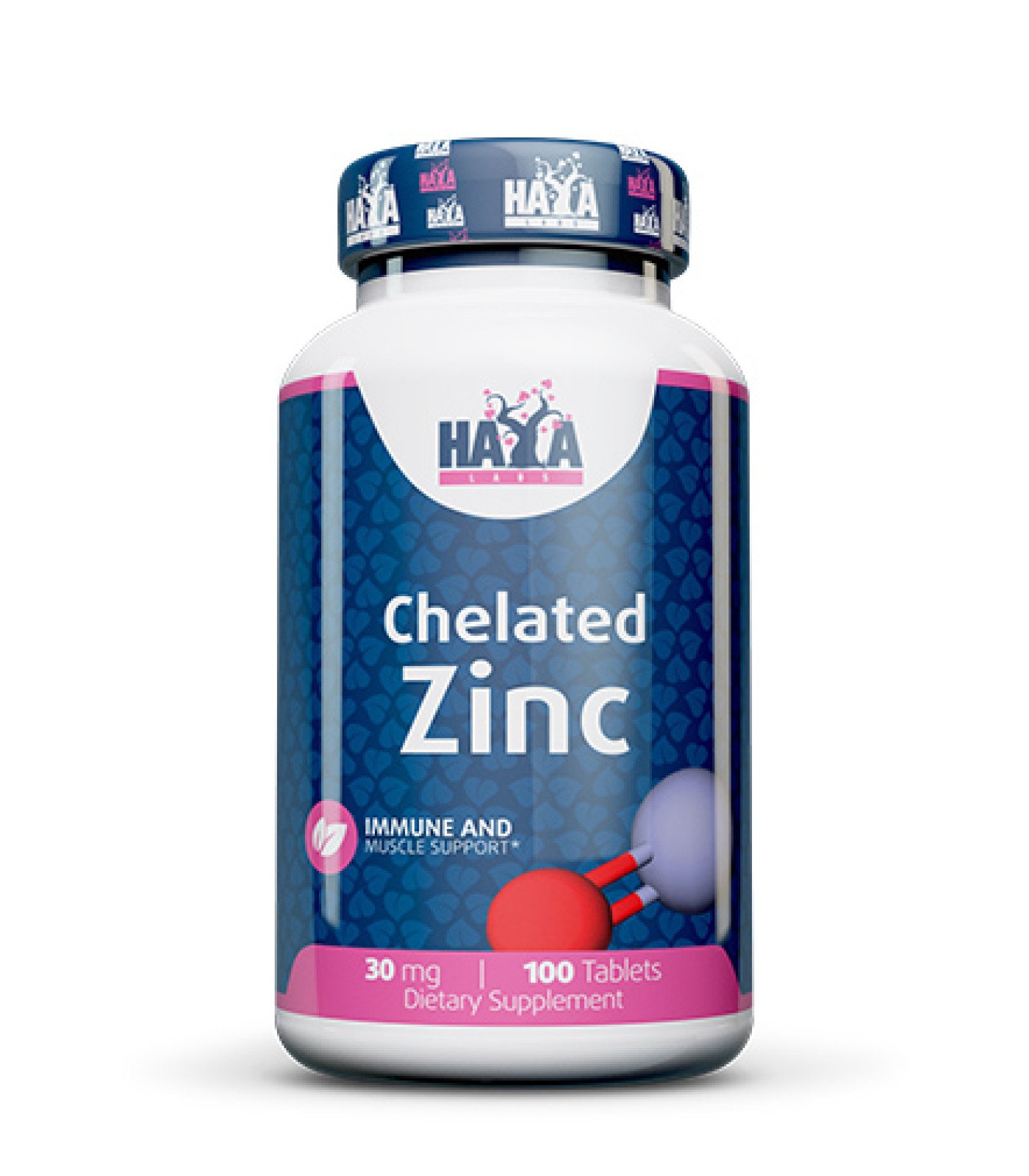 HAYA LABS Zinc Bisglycinate 30 mg / 100 Tabs